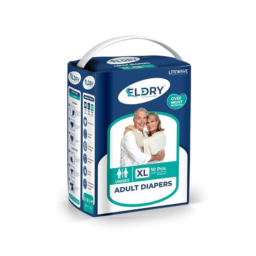 Adult Diaper, Tape Style, Extra Large (XL) Size-1